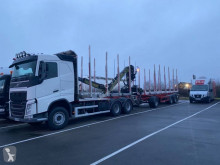 Kamion s návěsem Volvo FH 500 Globetrotter vůz na klády použitý