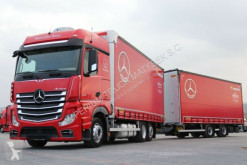 Camion remorque Mercedes ACTROS 2545 / JUMBO TRUCK 120 M3 /VEHICULAR/ACC rideaux coulissants (plsc) occasion
