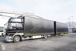 Kamión s prívesom DAF CF75 FA 360 plachtový náves dvojposchodový ojazdený