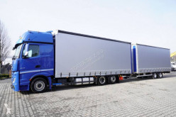 Camion remorque rideaux coulissants (plsc) double étage Mercedes Actros 2548