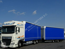 Camión remolque lonas deslizantes (PLFD) DAF XF 510 / JUMBO 120 M3 / 7,75 M + 7,75 M/RETARDER