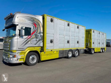 Хенгер Scania R 580 ремарке за превоз на животни втора употреба