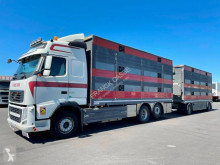 Camion remorque bétaillère Volvo FH 500 Globetrotter