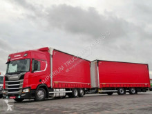 Camión remolque Scania R 450/NEW MODEL/JUMBO 120 M3/VEHICULAR/RETARDER/ lonas deslizantes (PLFD) usado