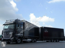 Camión remolque tautliner (lonas correderas) Mercedes ACTROS 2545/JUMBO TRUCK 120 M3/VEHICULAR/GIGA S