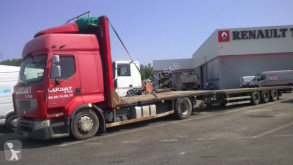 Camion remorque Renault Premium 460.19 plateau porte paille occasion