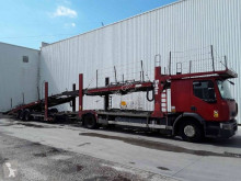 Camion cu remorca Renault Premium 450 DXI pentru transport autovehicule second-hand