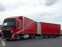 Camion cu remorca Volvo FH 500 /JUMBO 120 M3/VEHICULAR/EURO 6/7,75M+7,75 obloane laterale suple culisante (plsc) second-hand
