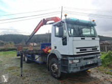 Camion remorque Iveco Eurotech 400E34 porte engins occasion