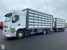 Camion remorque bétaillère Renault Premium 450
