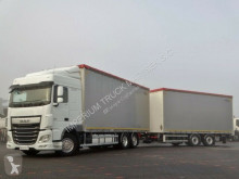 Camion remorque rideaux coulissants (plsc) DAF XF 460 / JUMBO TRUCK / RETARDER /ACC / EURO 6