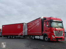 Camion remorque Mercedes ACTROS 2545/JUMBO TRUCK 120 M3/VEHICULAR/I-COOL rideaux coulissants (plsc) occasion