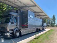 Camion remorque van à chevaux Renault Premium 430.26
