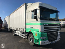 Ciężarówka z przyczepą firanka DAF XF105 460