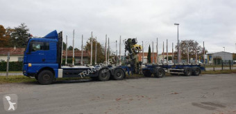 Camion remorque MAN TGX 33.480 grumier occasion