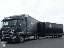 Mercedes ACTROS 2543/JUMBO TRUCK 120 M3/VEHICULAR/I-COOL trailer truck used tautliner