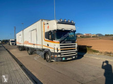 Lastbil med anhænger Scania 142 kassevogn brugt