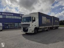 DAF XF 510 trailer truck used sliding tarp system
