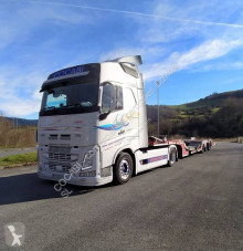 Lastbil med anhænger Volvo FH 500 Globetrotter vogntransporter brugt