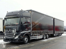 Camión remolque lonas deslizantes (PLFD) Mercedes ACTROS 2545/JUMBO TRUCK 120 M3/VEHICULAR/I-COOL