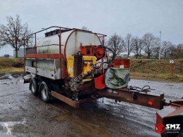 Aanhangwagen asfaltsprider trailer road construction equipment used sprayer
