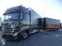 Camion remorque rideaux coulissants (plsc) Mercedes ACTROS 2545/JUMBO TRUCK 120 M3/VEHICULAR/I-COOL