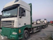 DAF flatbed trailer truck XF105 460
