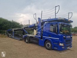 Camión remolque portacoches Scania P 410