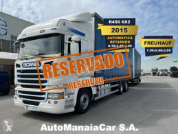 Camion remorque Scania R 450 rideaux coulissants (plsc) occasion