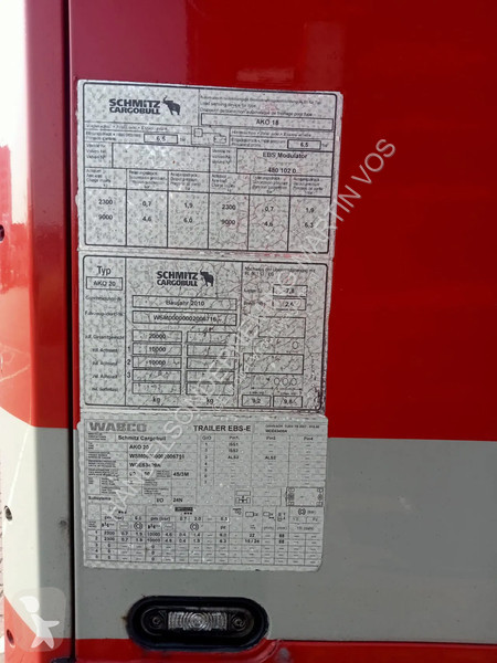 Camion remorque  GESLOTEN AANHANGER