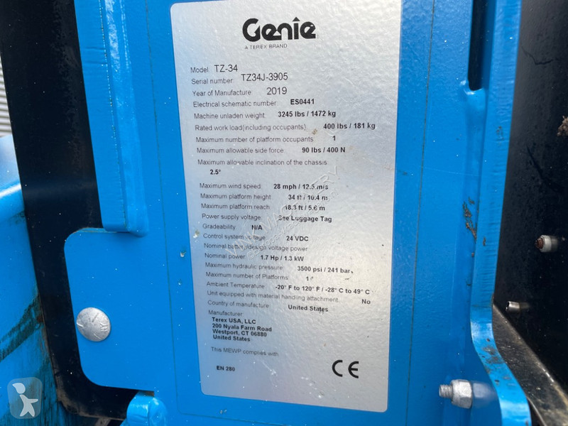 Autotreno Genie 34/20