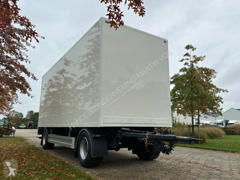 مقطورة  PACTON GESLOTEN AANHANGER MET LAADKLEP