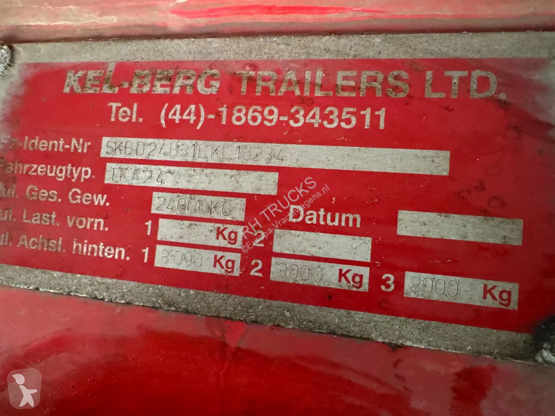 Kamion s návěsem  D24B3 - 3 AXLE BPW + ZEPRO...