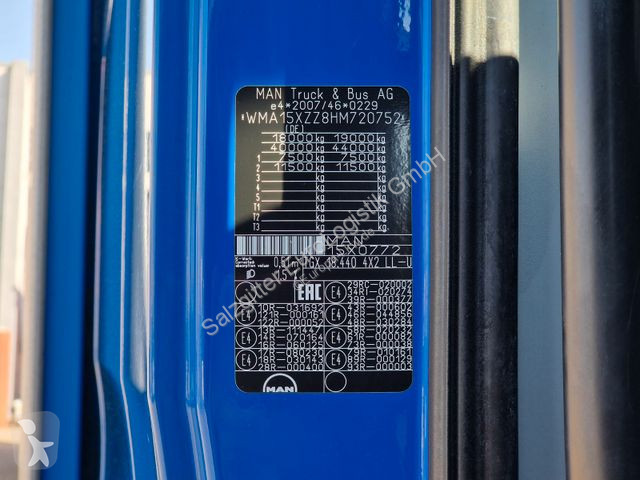 Lastbil med släp MAN 18.440 4X2 LL-U/ Intarder...