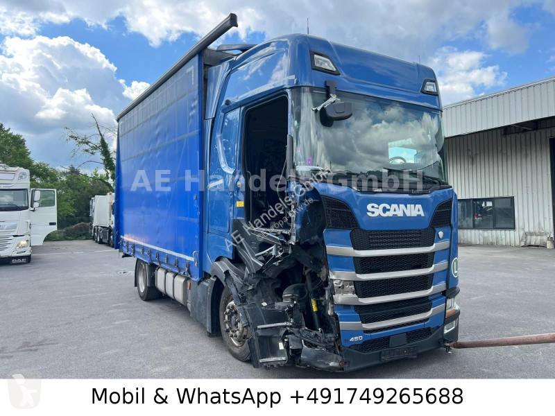 شاحنة مقطورة Scania S450 Highline  Jumbo...