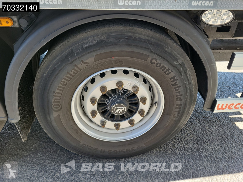 شاحنة مقطورة Wecon AKZ 218 2 axles Ladebordwand...