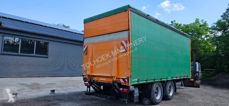 Lastbil med släp Krone T-AX-O T RACER 180 TRAILER.