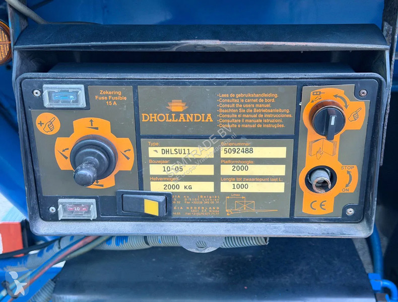 شاحنة مقطورة Groenewegen DRA-10-10-2 VéDéCar...