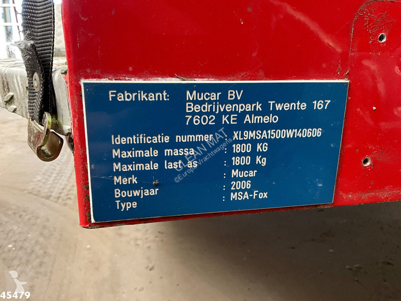 Kamion s návěsem  M5A-FOX Brandweer materiaal...