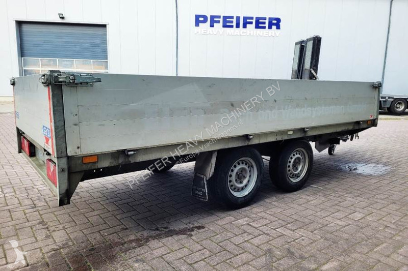 Camion remorque PL1827 2 Axel Trailer