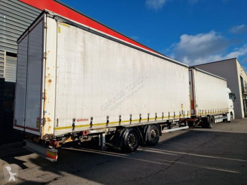 Camion remorque porte containers MAN