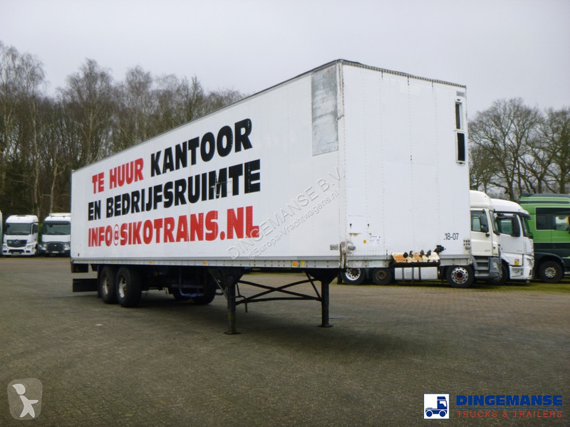 Camion remorque Talson 2-axle closed box...
