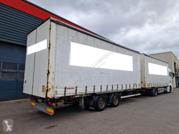 Camion remorque rideaux coulissants (plsc) MAN