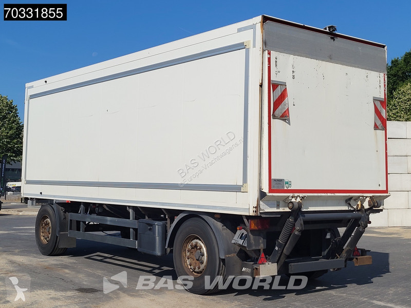 Lastbil med släp  DPKL 2 axles Ladebordwand LBW...