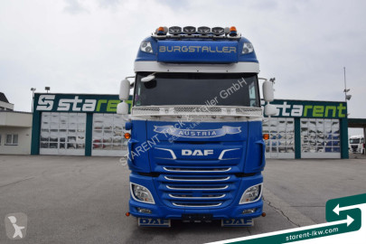 Camión remolque DAF XF SSC 530 FMS-Aufbau + Hangler Plateuanhänger