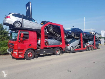 Camion remorque porte voitures DAF