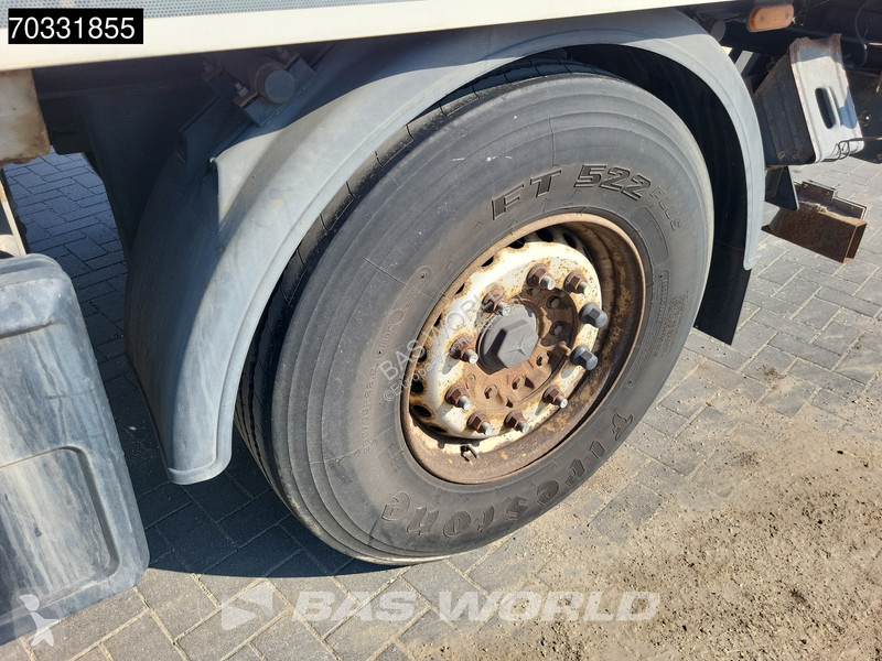 Lastbil med släp  DPKL 2 axles Ladebordwand LBW...