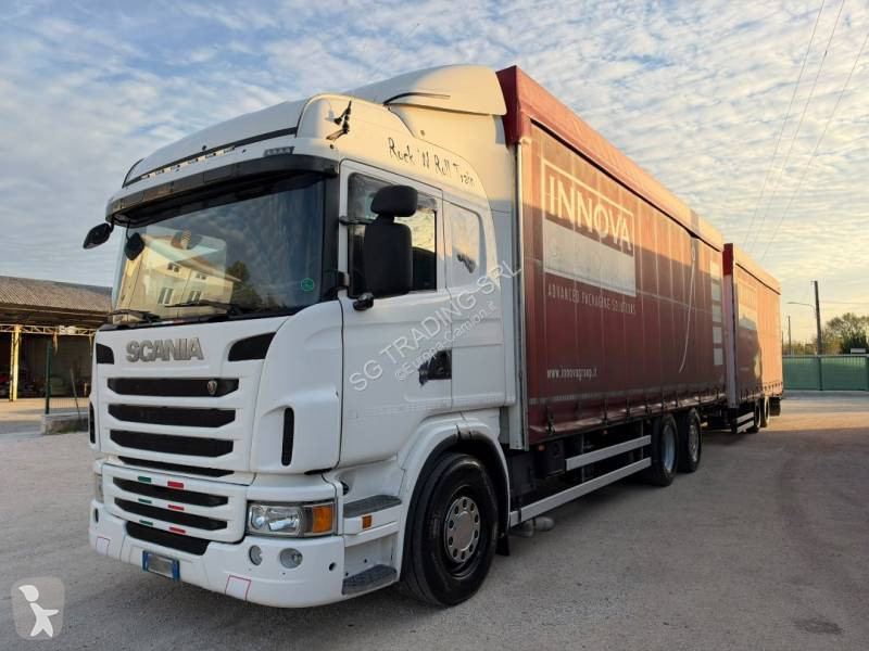Kamion s návěsem Scania 440