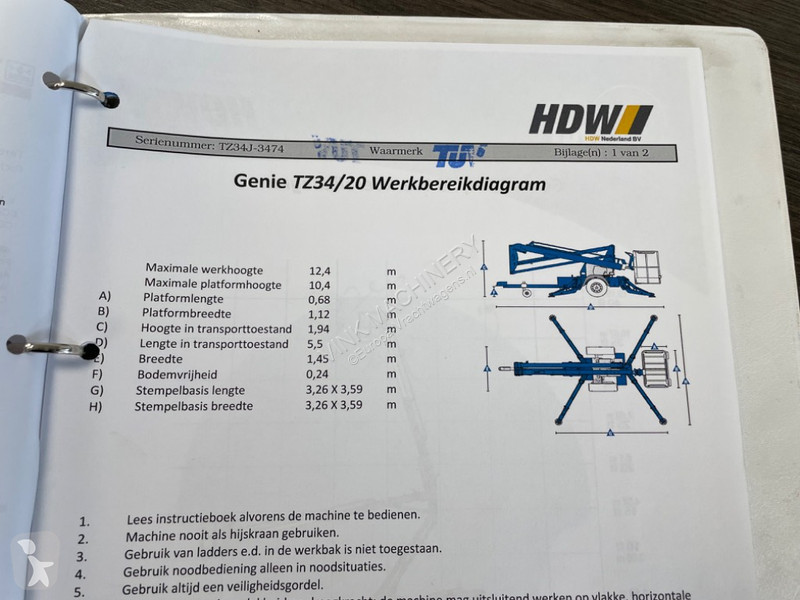 Autotreno Genie 34/20