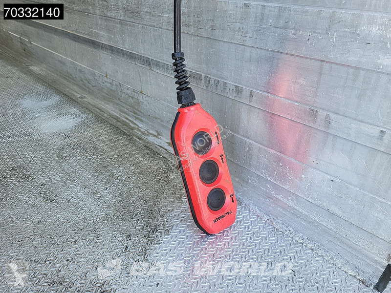 شاحنة مقطورة Wecon AKZ 218 2 axles Ladebordwand...